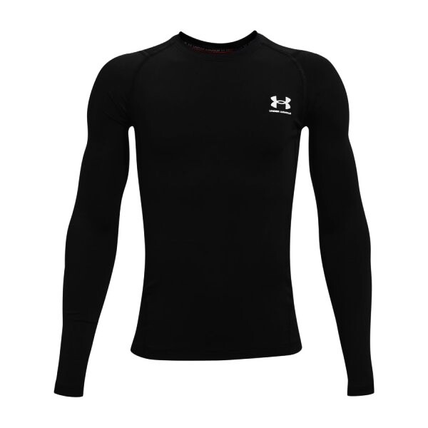 Chlapecké tričko Under Armour HeatGear LS Black S