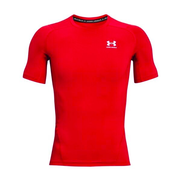 Pánské Tričko Under Armour  HG Armour Comp SS-RED M