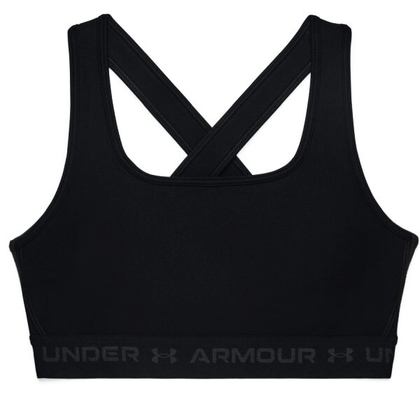 Dámská Podprsenka Under Armour  Crossback Mid Bra-BLK S