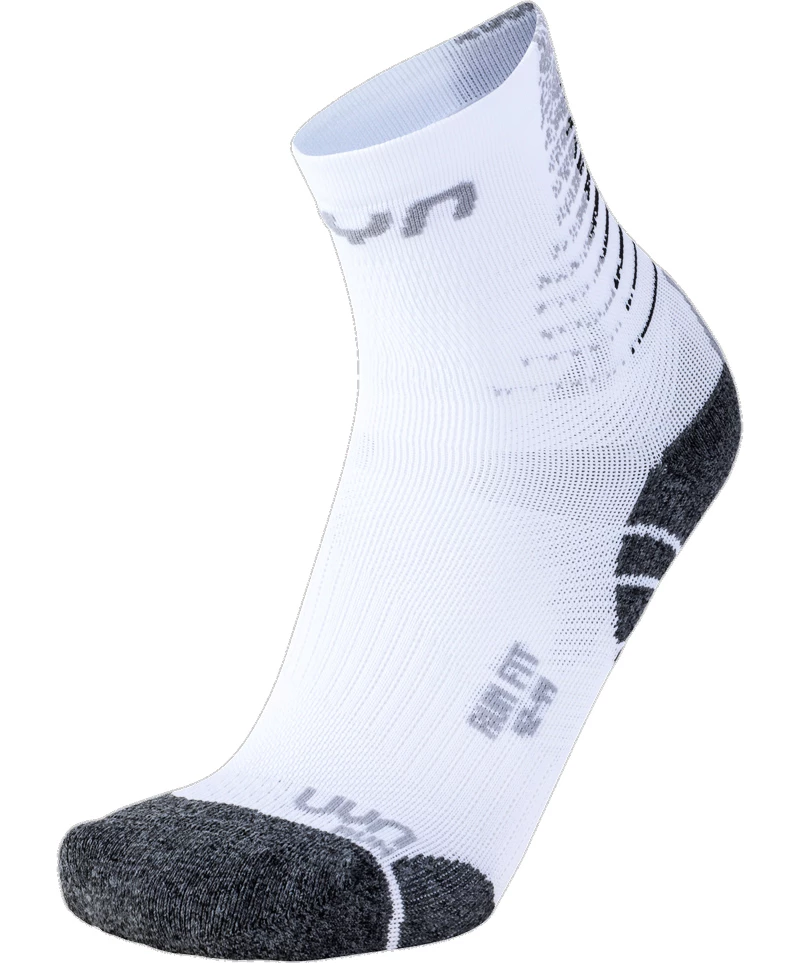 Pánské ponožky UYN Run Fit Socks, bílo-šedá, 35-38
