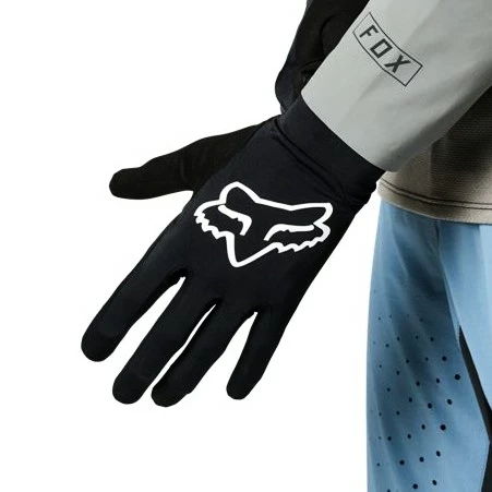 Men's cycling gloves Fox Flexair black