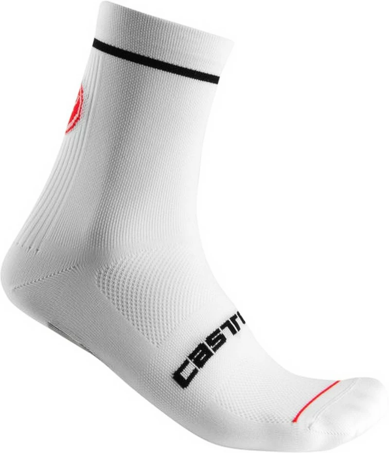 Ponožky Castelli  Entrata 9 Sock White