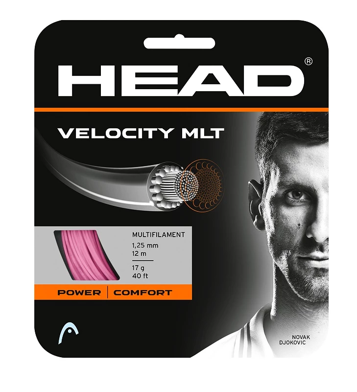 Tenisový výplet Head  Velocity Pink (12 m)  1,30 mm