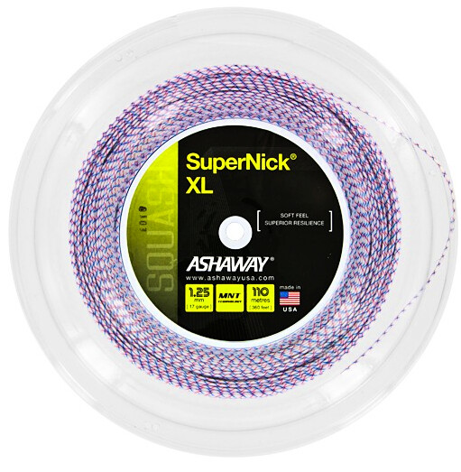 Squash String Ashaway SuperNick XL - 110 m