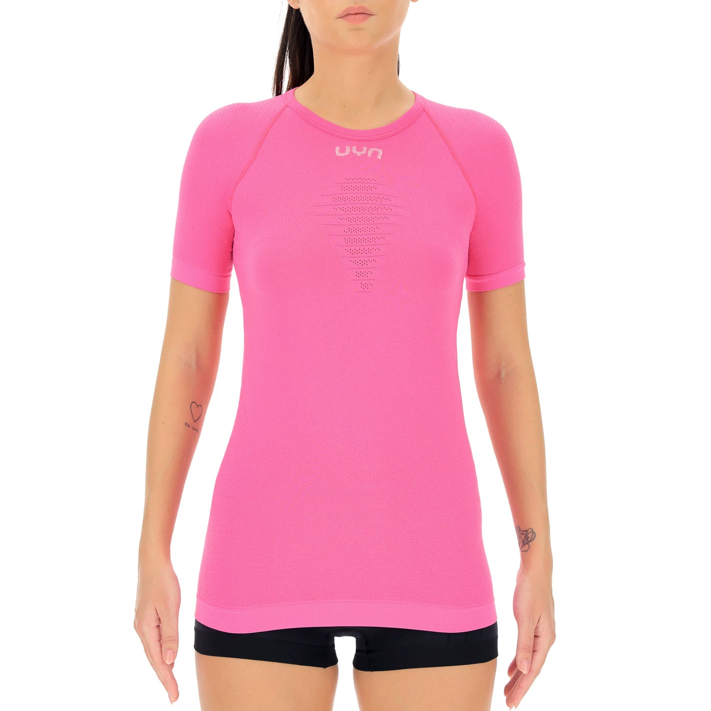 Levně Dámské tričko UYN Energyon UW Shirt SS F|lowing Pink