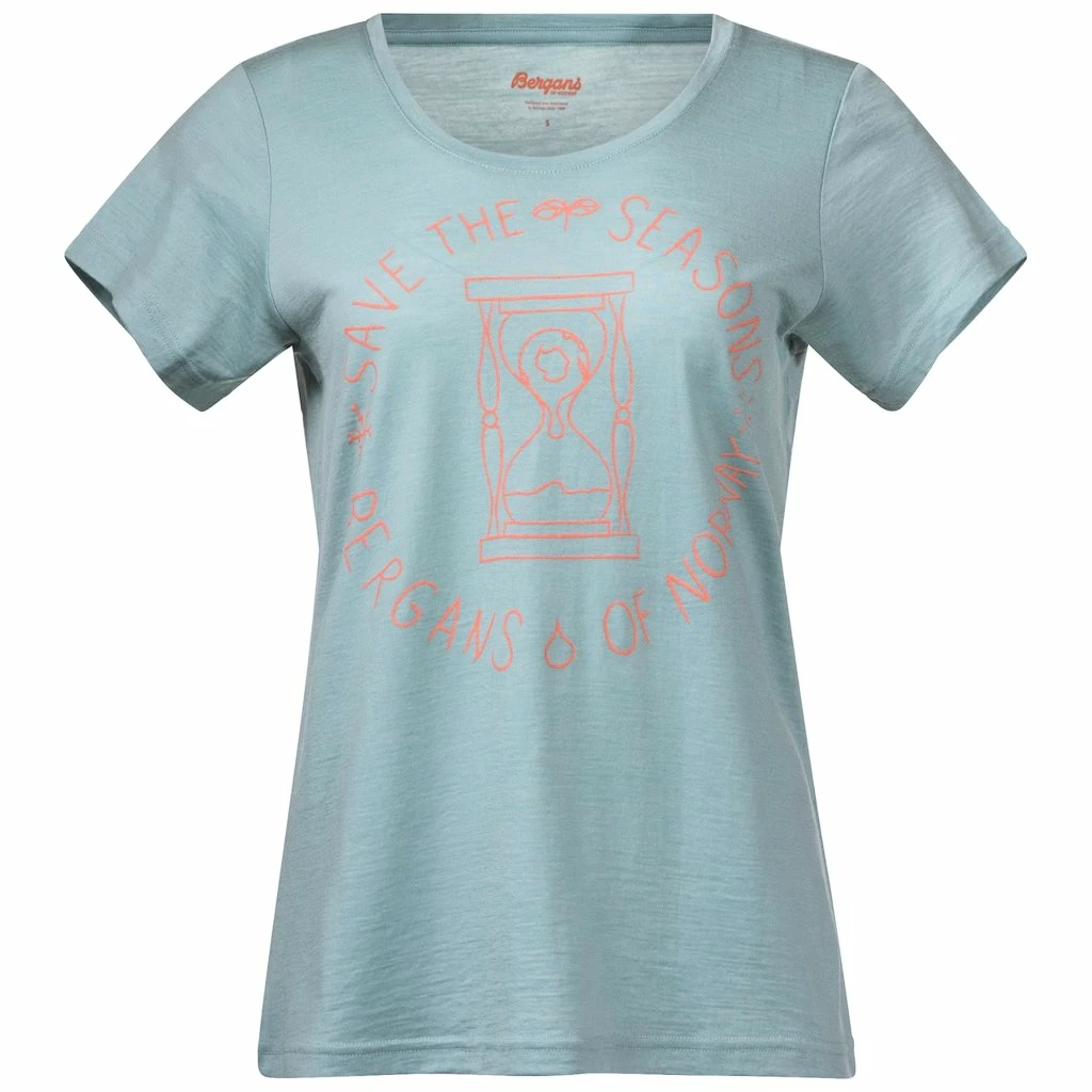 Women's T-shirt Bergans Graphic Wool W Tee