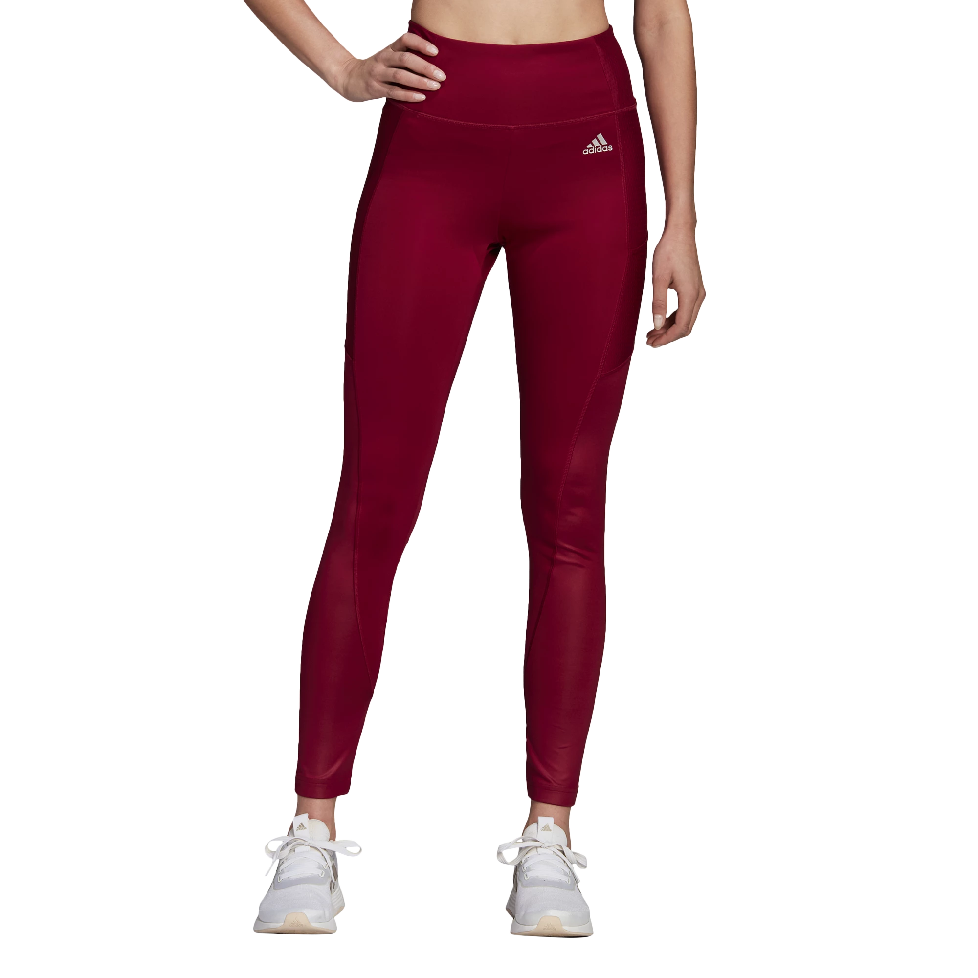 Women's leggings adidas x Zoe Saldana sport Tights Legacy Burgundy