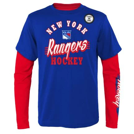 Dětské tričko Outerstuff  TWO MAN ADVANTAGE 3 IN 1 COMBO NEW YORK RANGERS