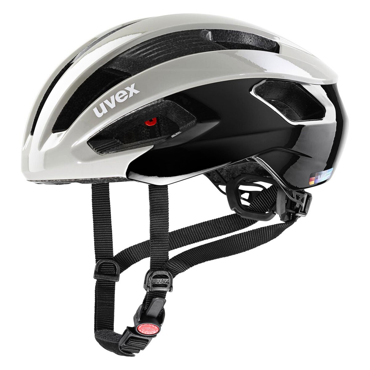 Levně Cyklistická helma Uvex Rise šedá
