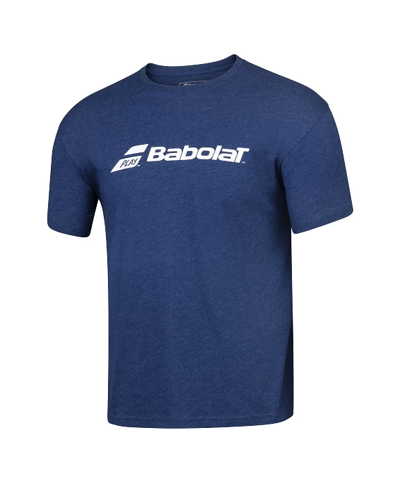 Pánské tričko Babolat  Exercise Tee Estate Blue