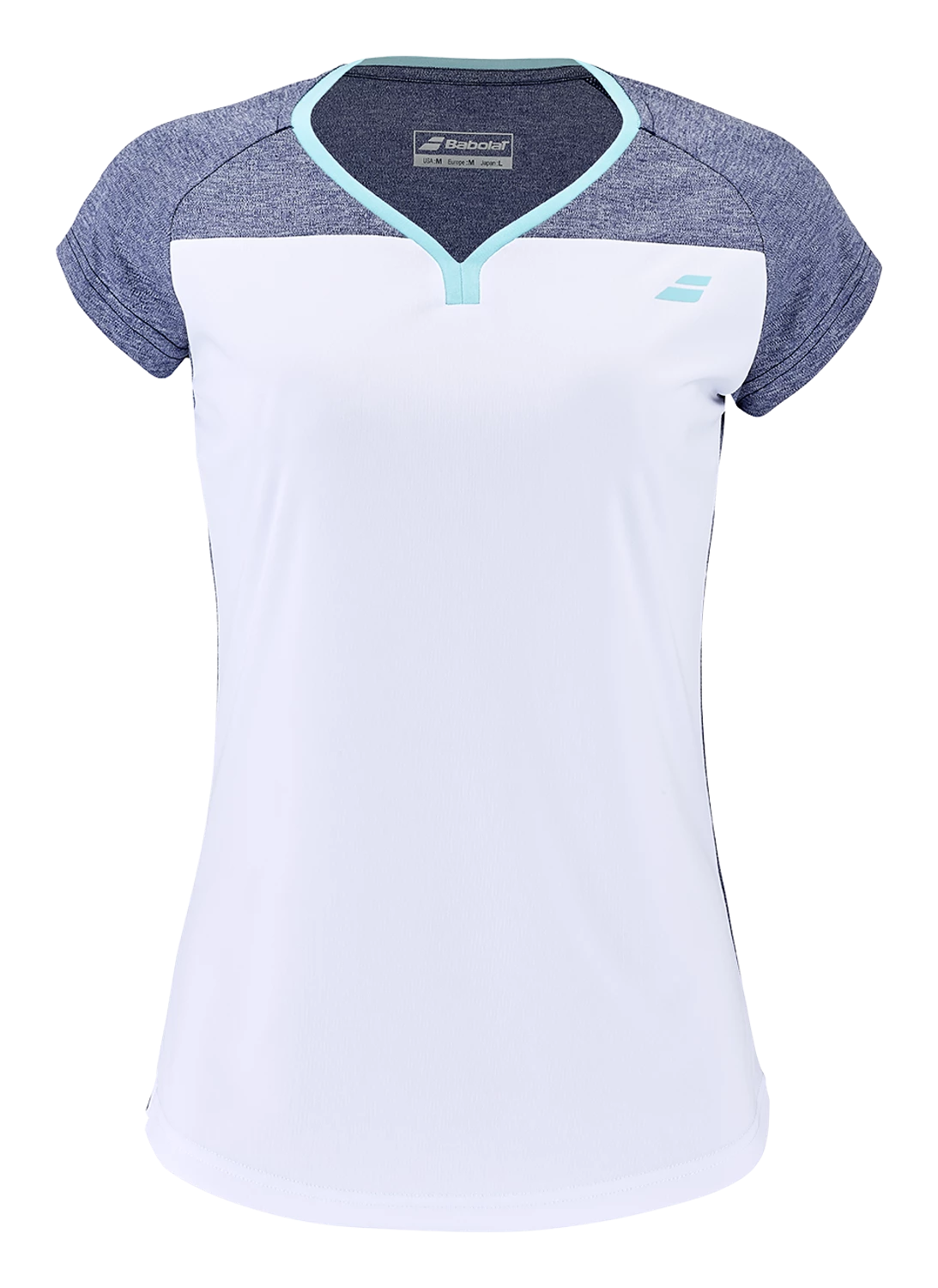 Dívčí tričko Babolat  Play Cap Sleeve Top Girl 8 - 10 let