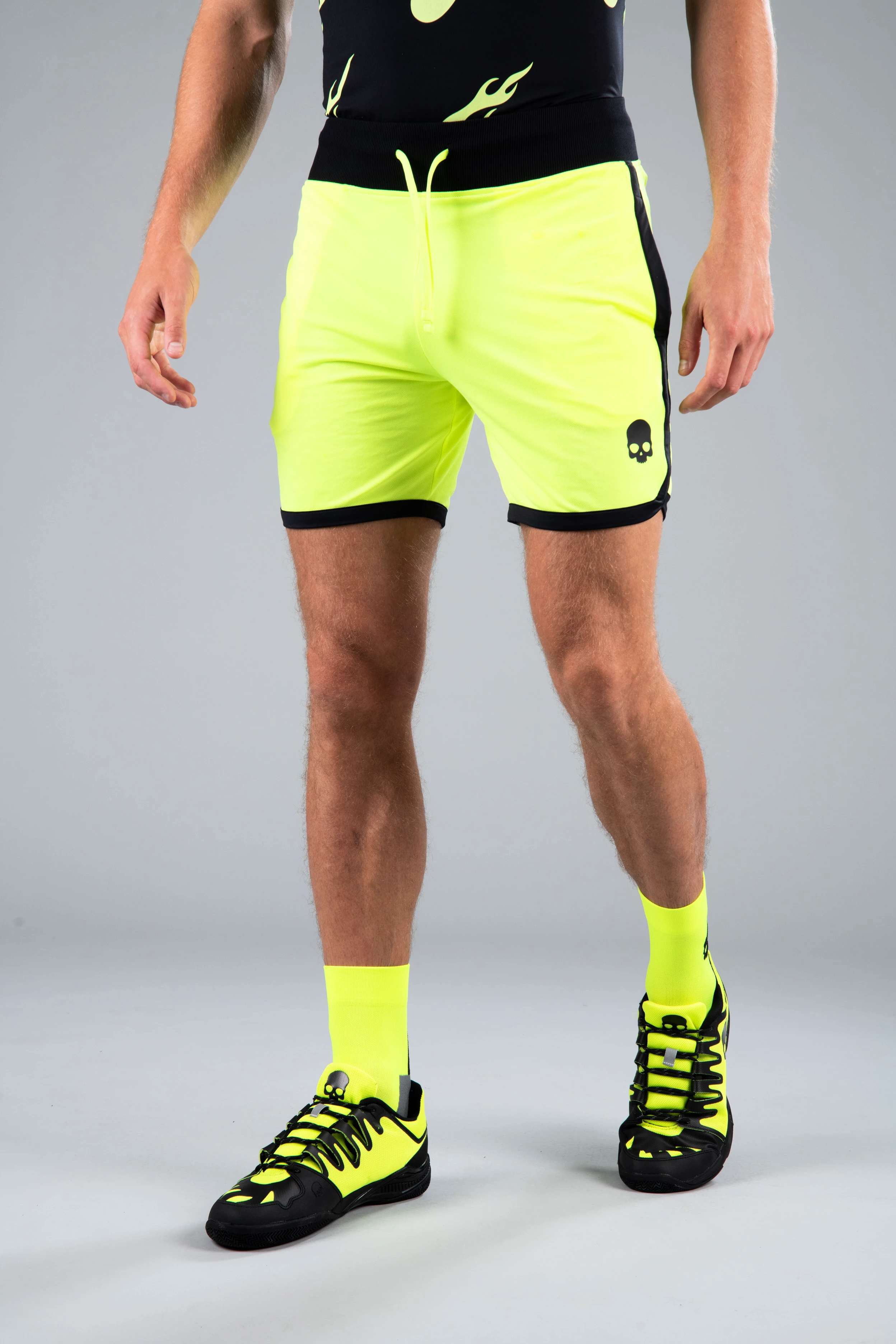 Levně Pánské šortky Hydrogen Tech Shorts Fluo Yellow XL