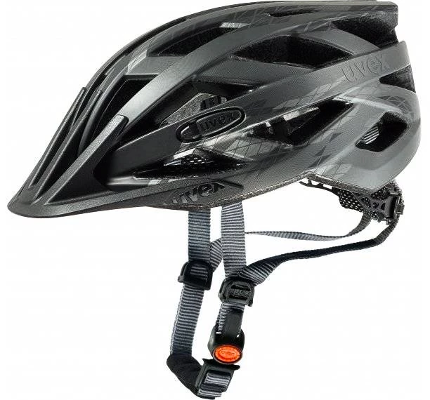 Levně Cyklistická helma Uvex I-VO CC tmavě šedá matná, M (52-56 cm)
