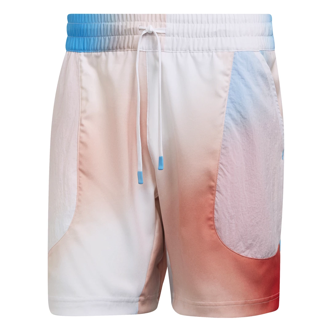 adidas Men's Shorts Melbourne Ergo Printed Shorts White/Red XL