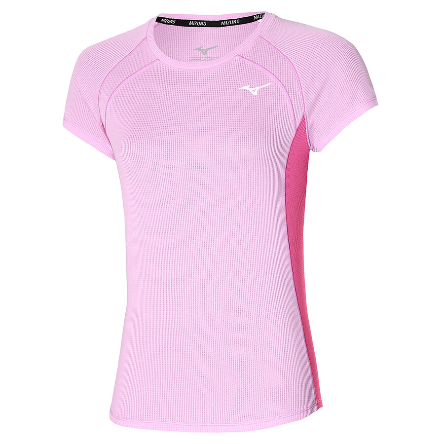 Dámské Tričko Mizuno  DryAeroFlow Tee Pink Lavender