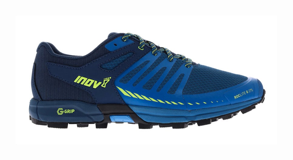 Pánská Běžecká Obuv Inov-8 Roclite 275 M V2 (M) Blue/Navy/Lime UK 10