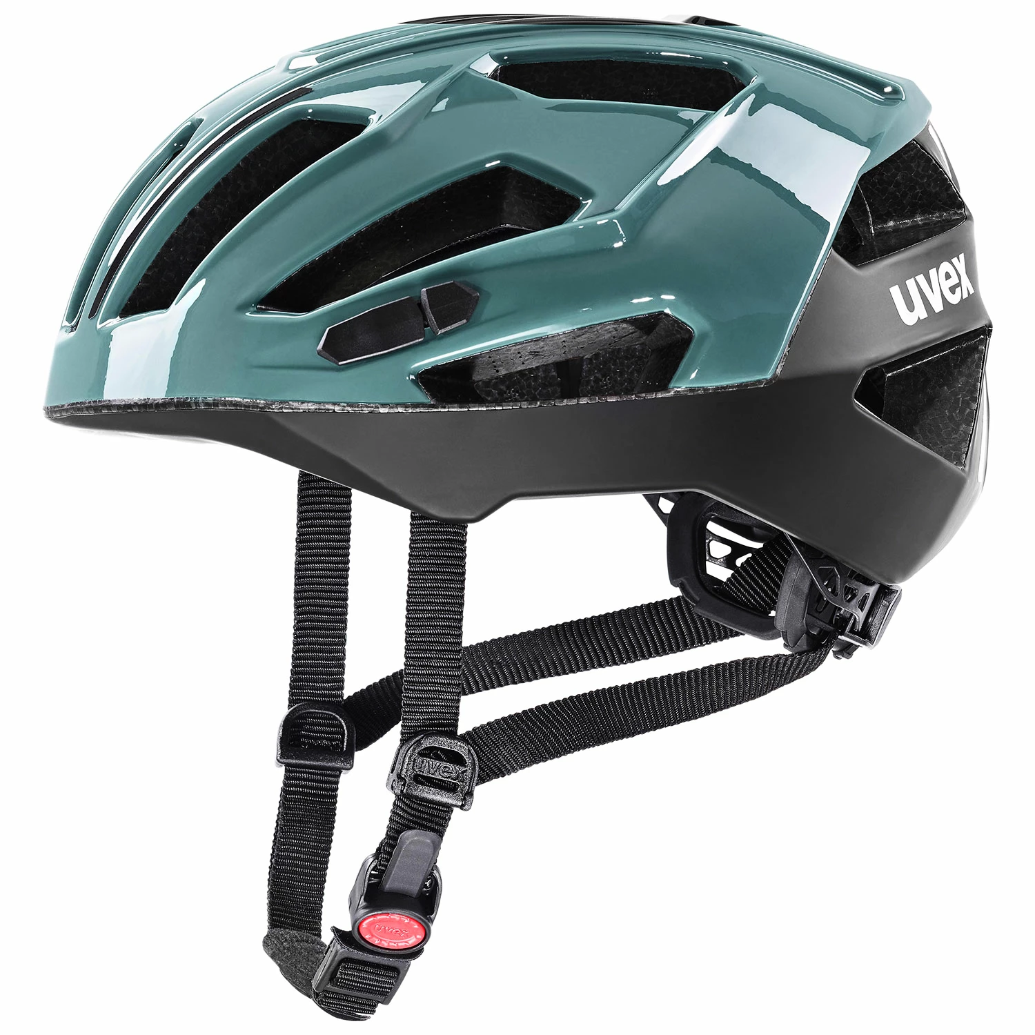 Levně Cyklistická helma Uvex Gravel X zelená