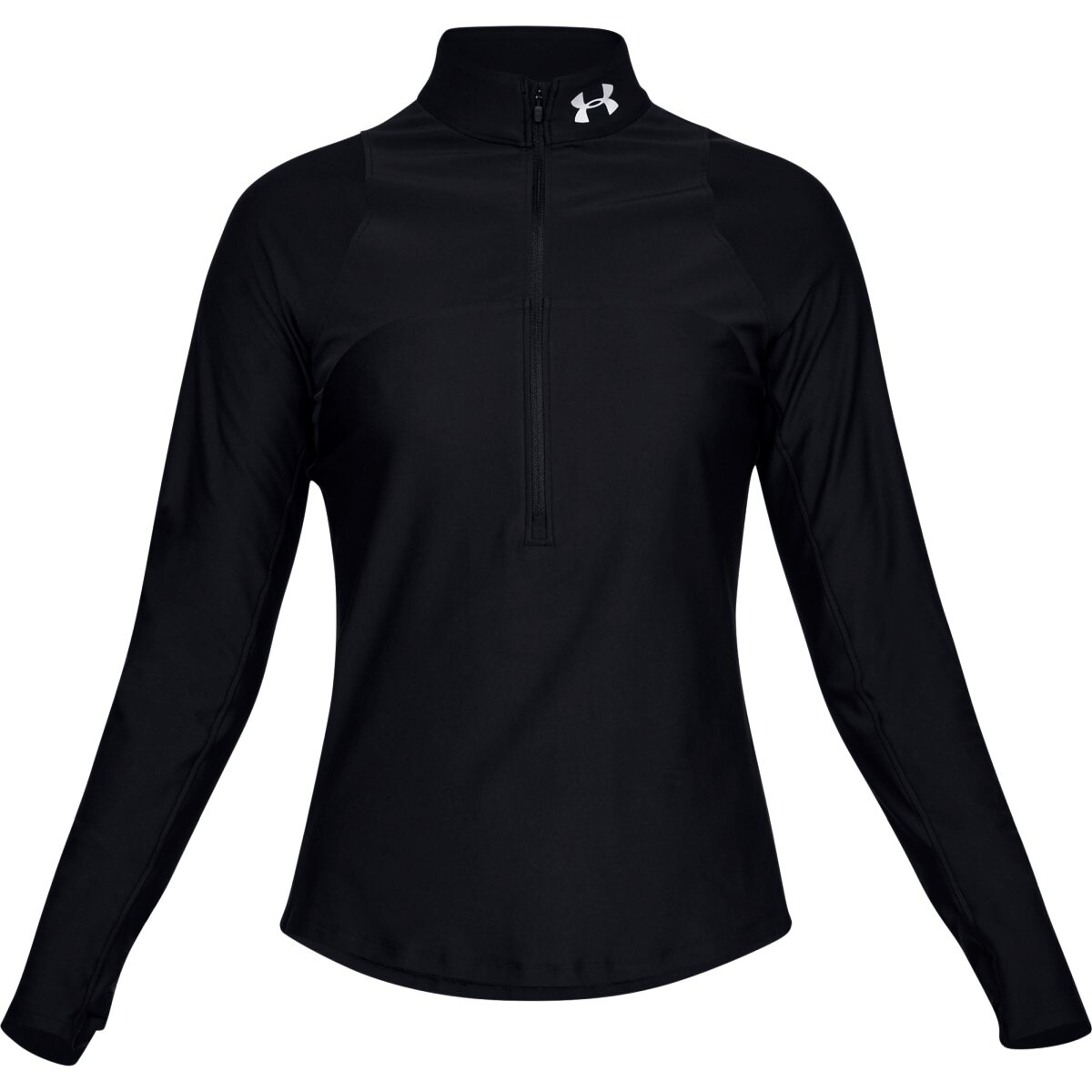 Women's Sweatshirt Under Armour Qualifier Half Zip Black XS