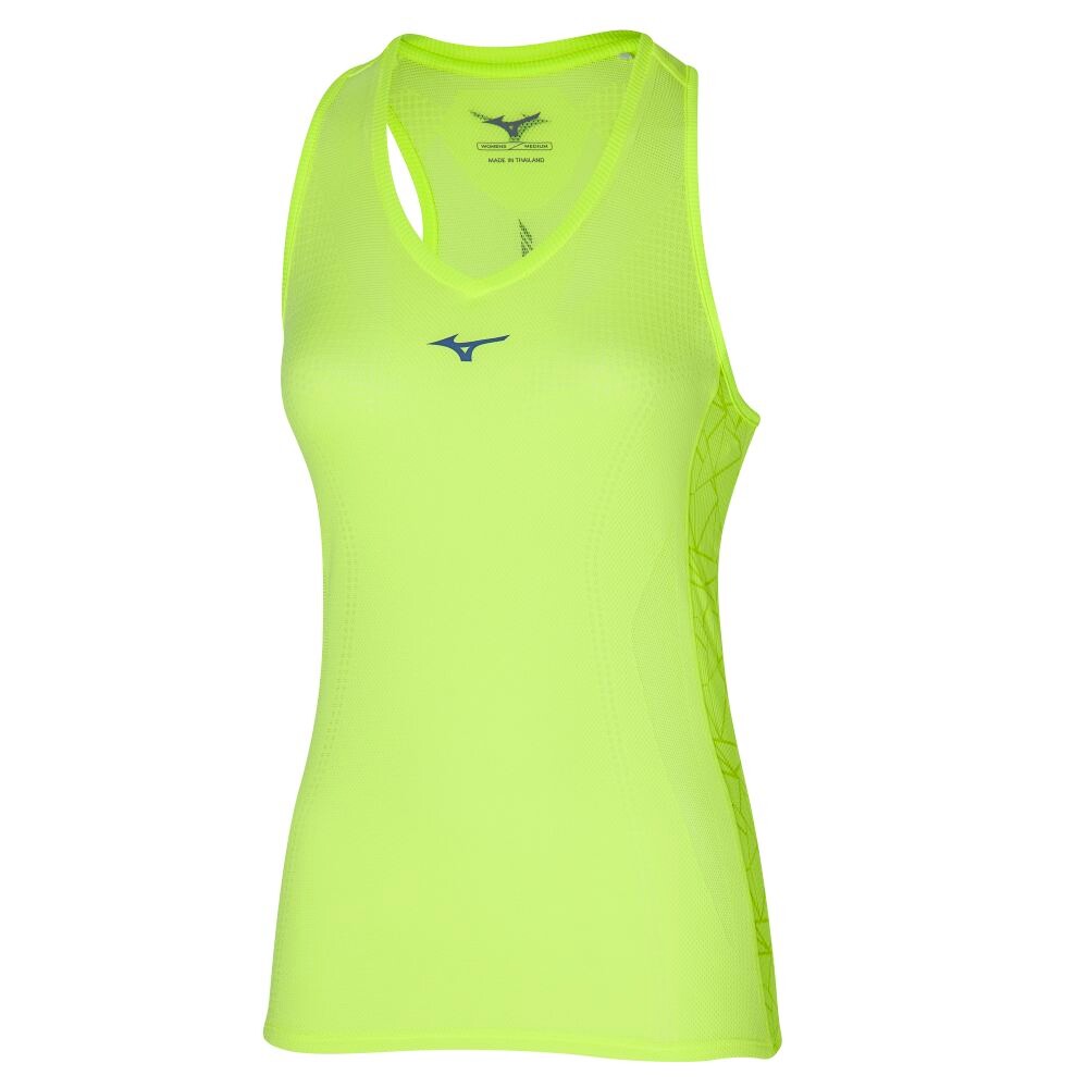 Dámské Tílko Mizuno  Aero Tank Neolime