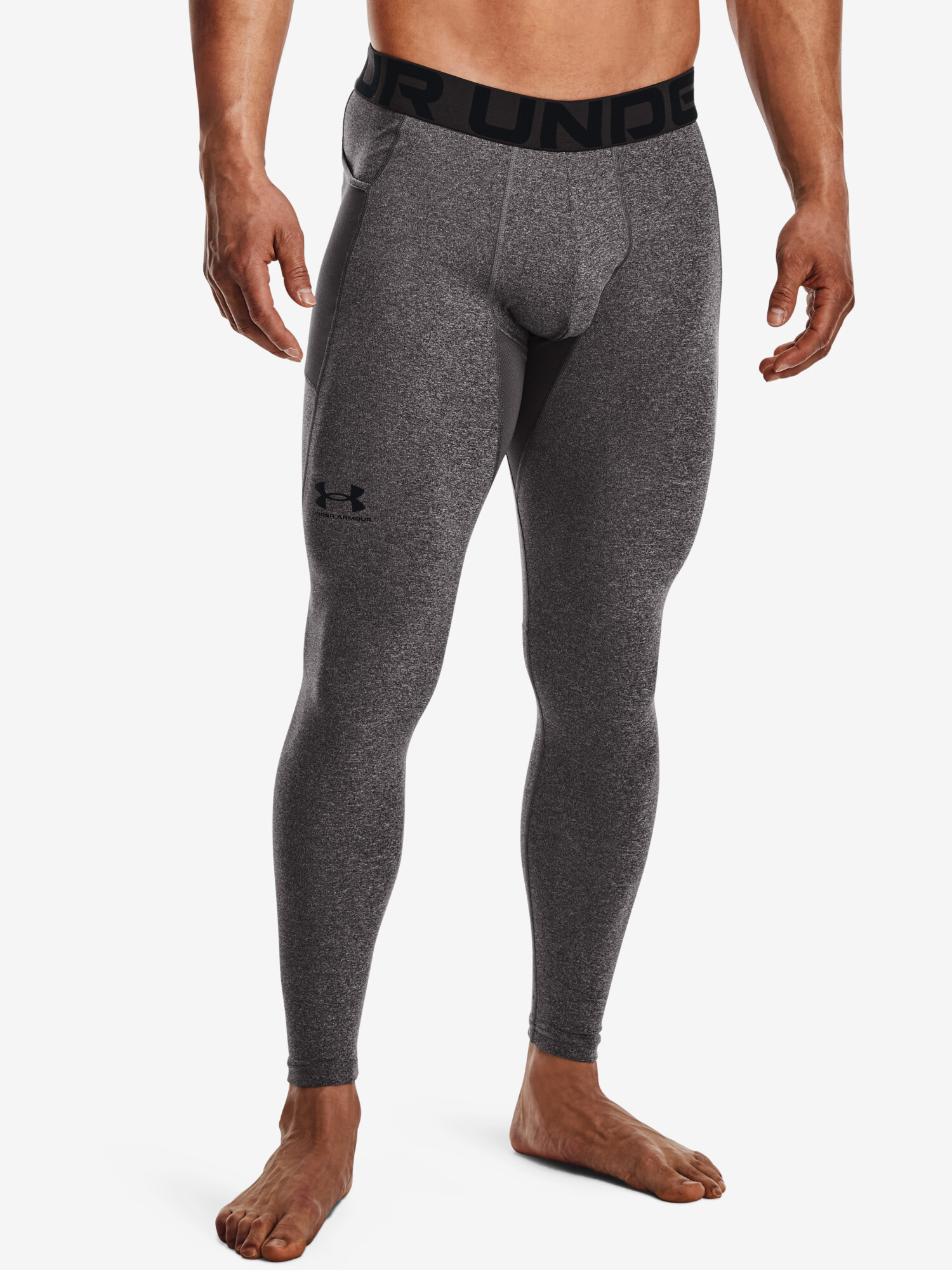 Pánské Legíny Under Armour ColdGear Leggings-GRY XXL