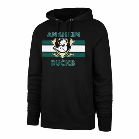 Pánská Mikina 47 Brand  NHL Anaheim Ducks BURNSIDE Pullover Hood