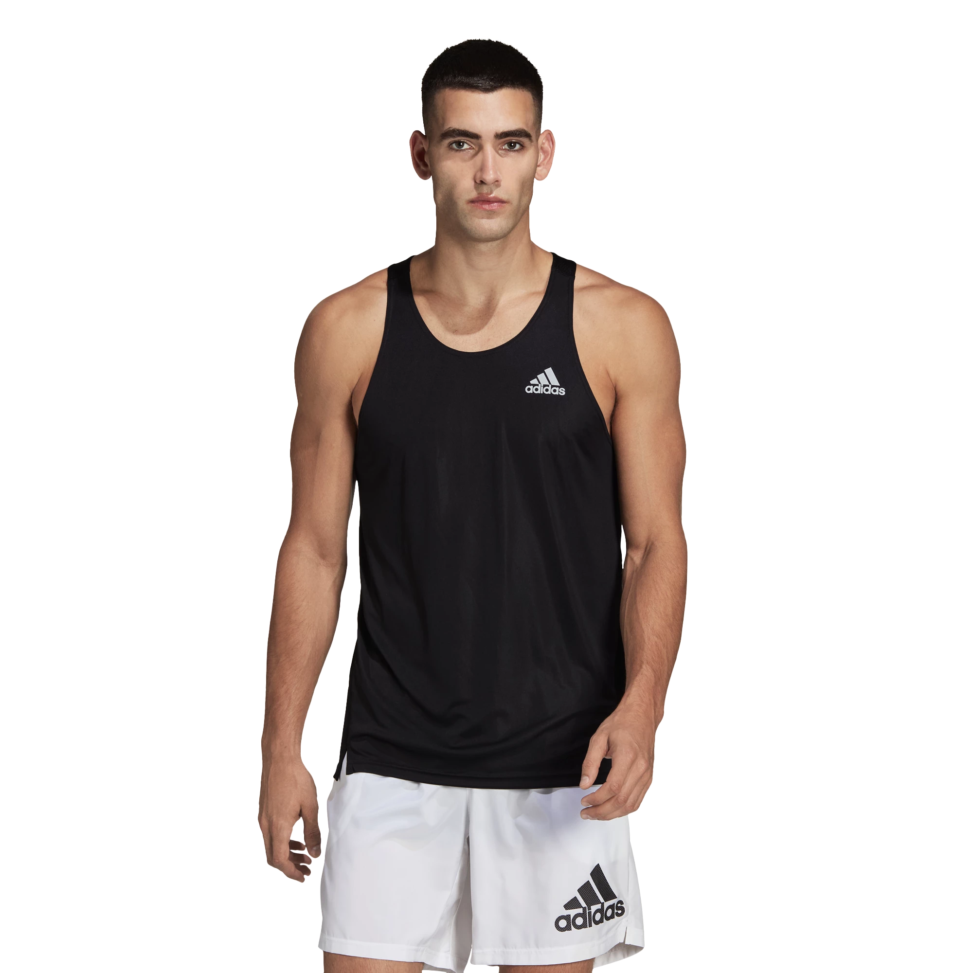 Pánské Tílko Adidas Own The Run Singlet Black