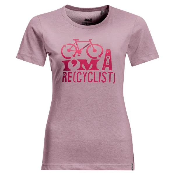 Jack Wolfskin Ocean Trail T Violet Quartz Women's T-Shirt