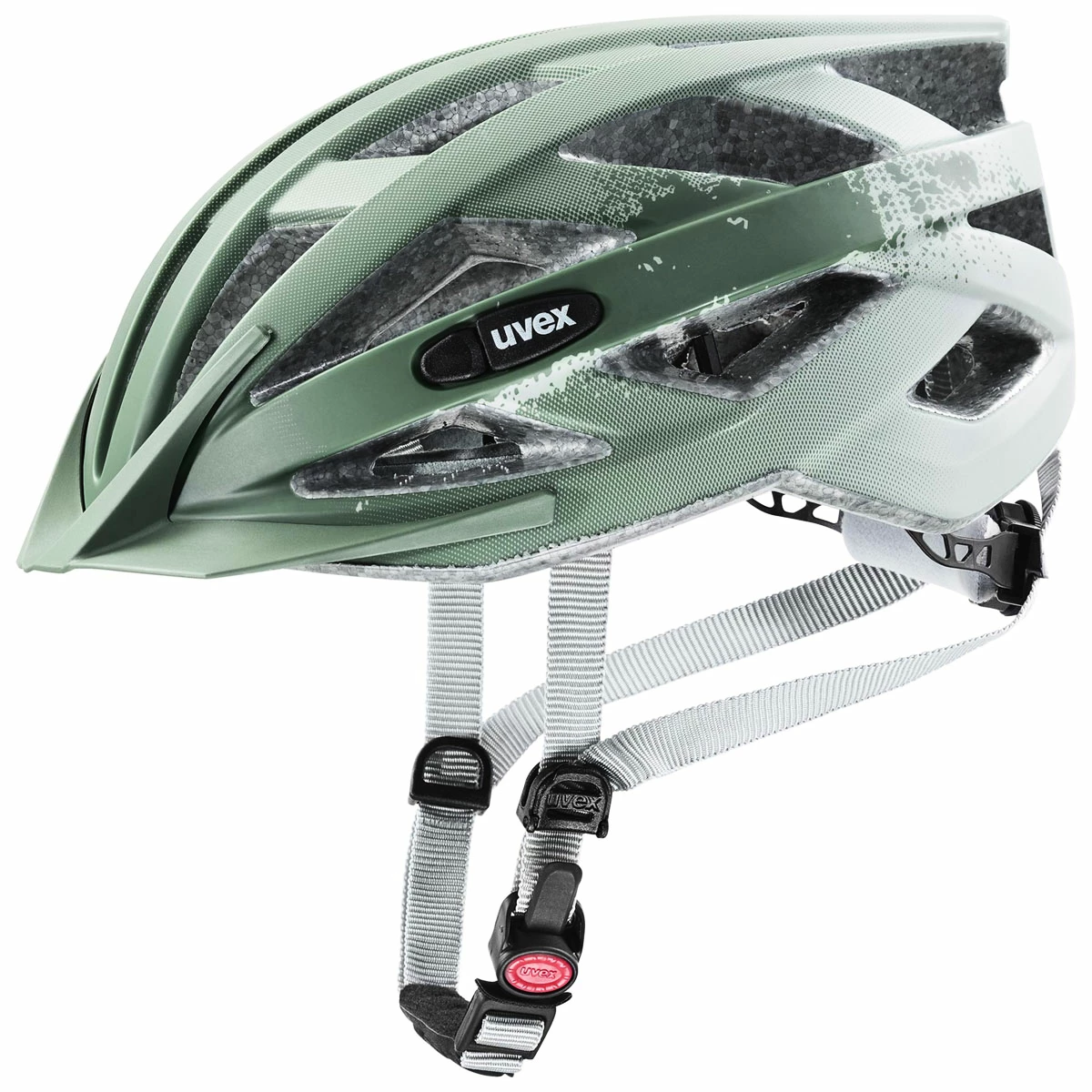 Levně Cyklistická helma Uvex Air Wing CC zelená