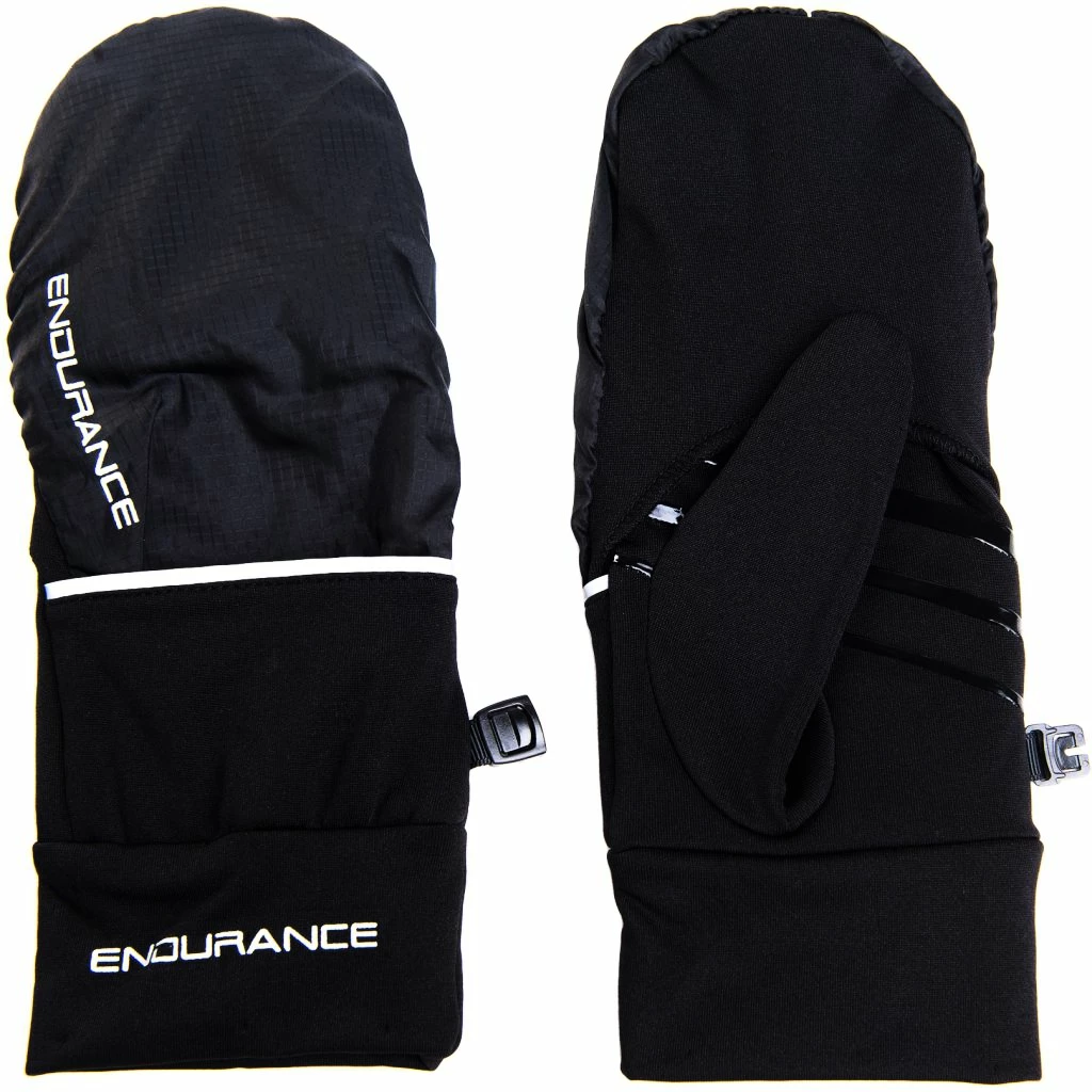 Běžecké rukavice Endurance Silverton Mittens černé, XS