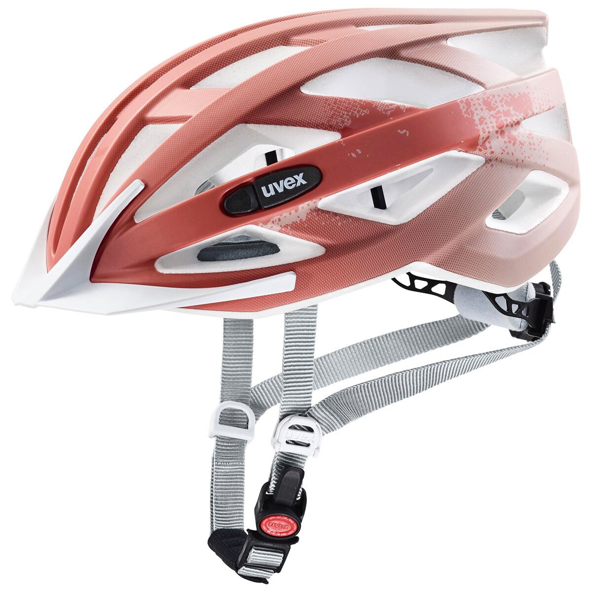 Uvex Air Wing CC bicycle helmet red