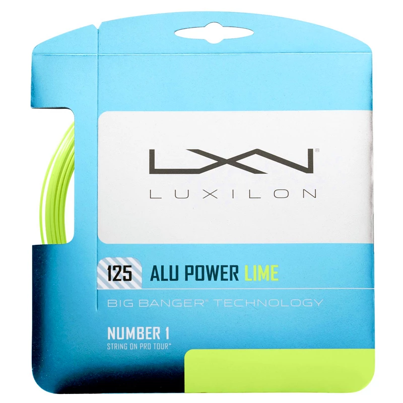 Tenisový výplet Luxilon  Alu Power Lime LE 1.25 mm 2019  1,25 mm