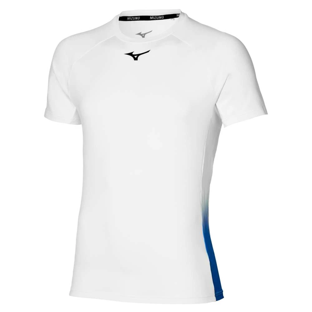 Pánské Tričko Mizuno  Shadow Tee White XXL