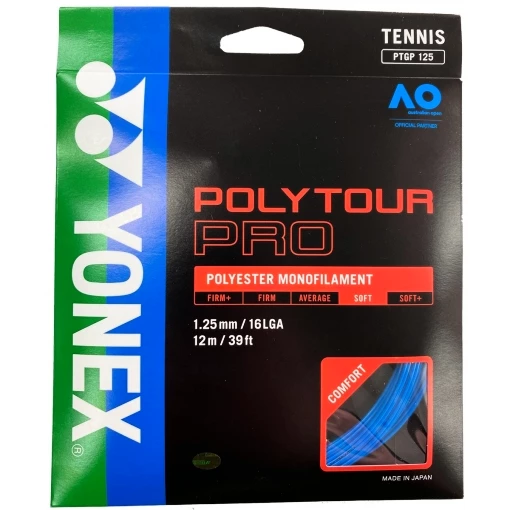 Tenisový Výplet Yonex  Poly Tour Pro Blue  1,25 Mm