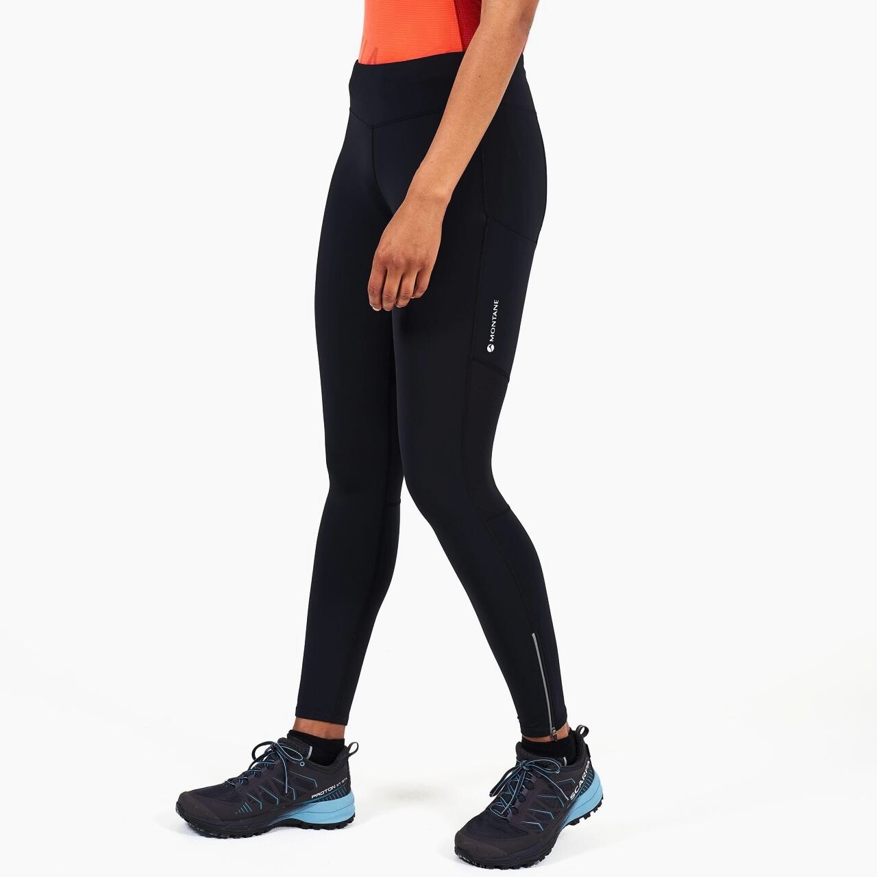 Dámské Legíny Montane  Katla Long Trail Tights Black