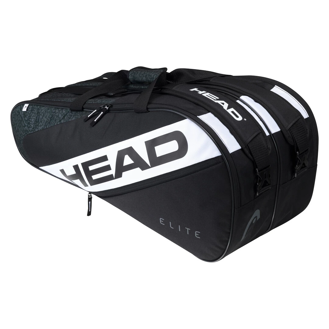 Head Elite 9R Black/White Racquet Bag