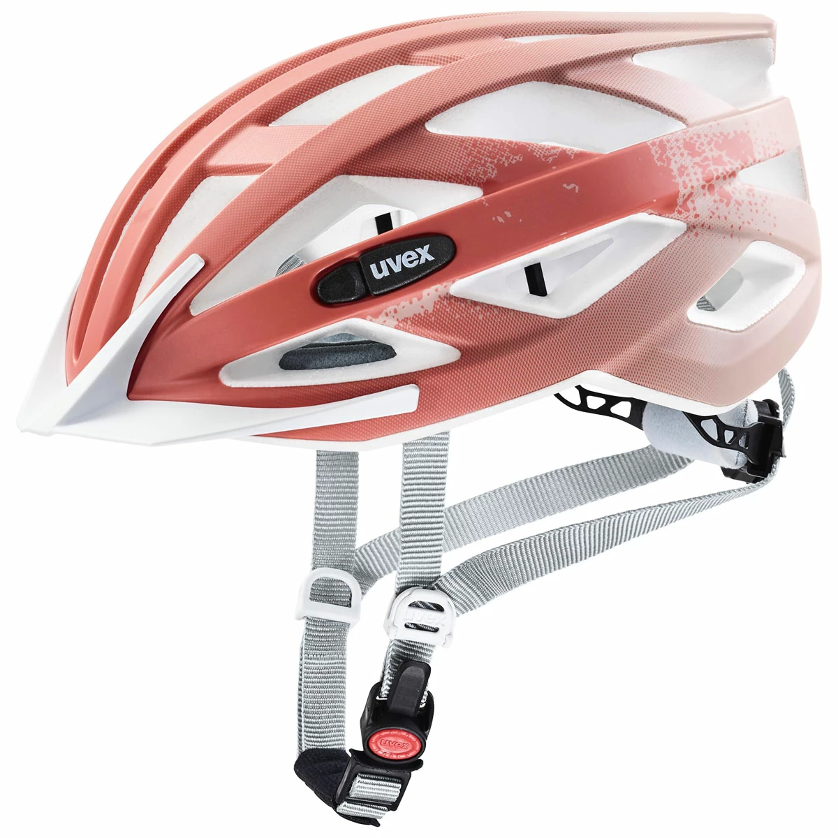 Levně Cyklistická helma Uvex Air Wing CC červená