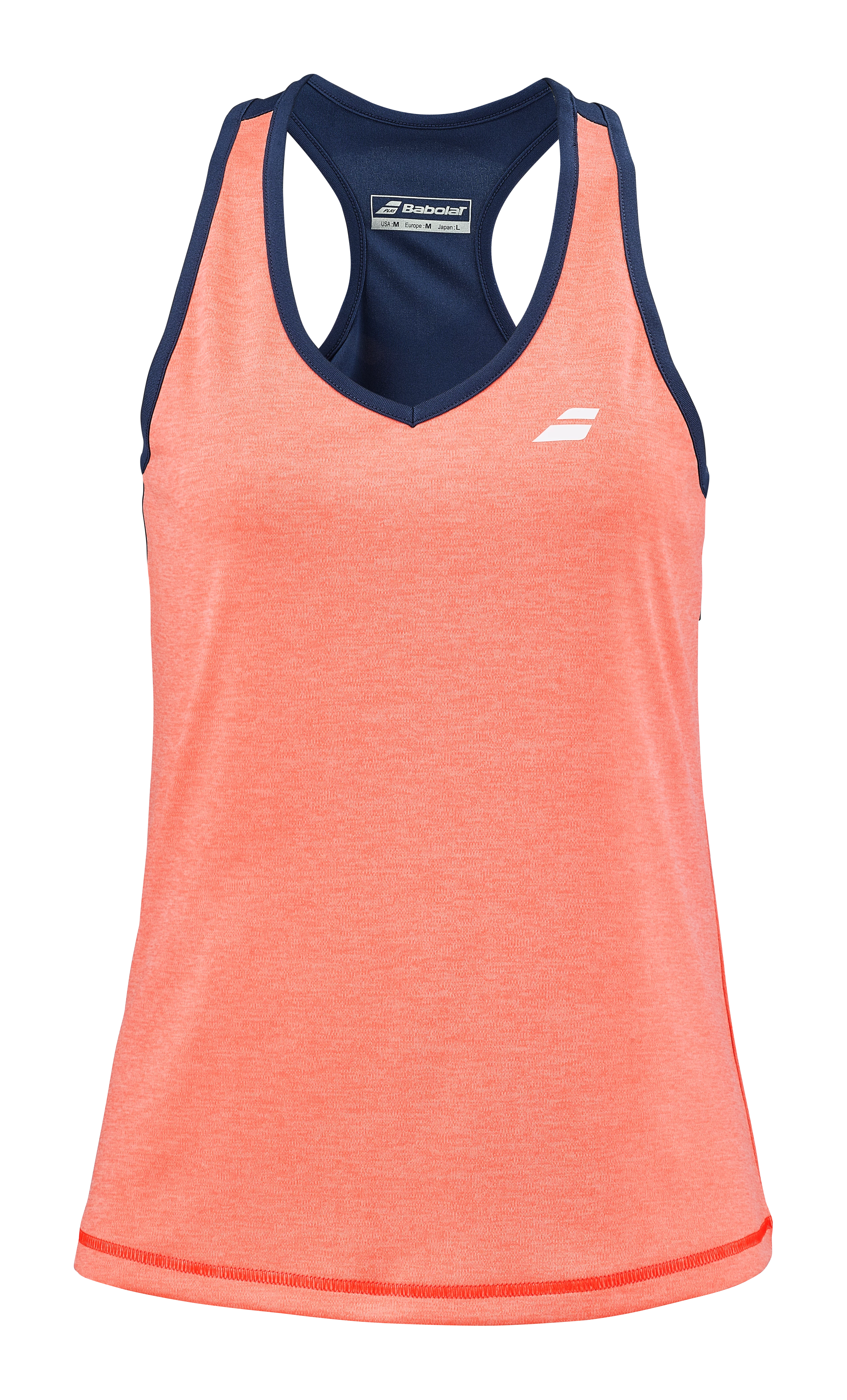 Dámské Tílko Babolat  Play Tank Top Fluo Strike S