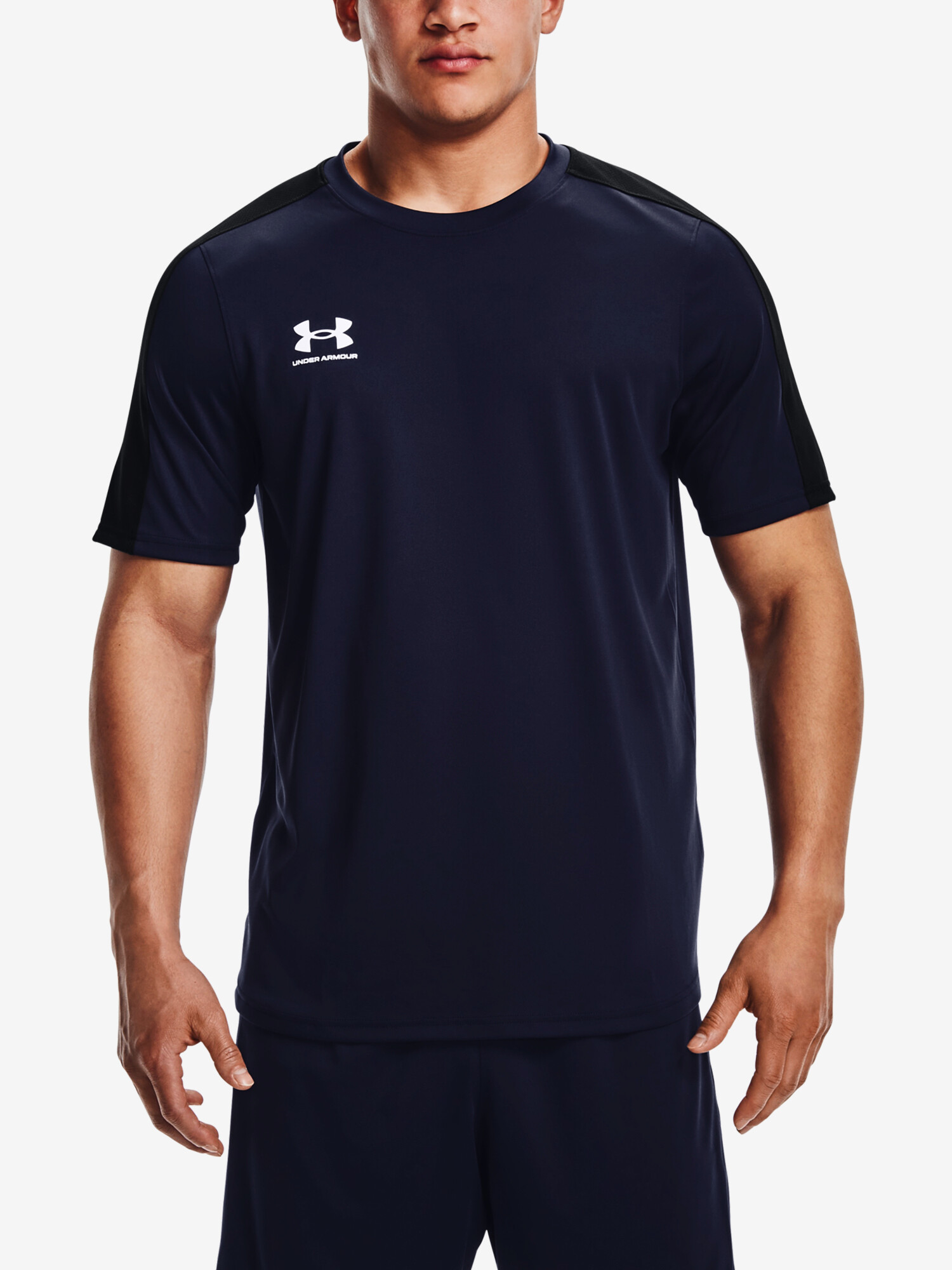 Men's T-Shirt Under Armour Challenger Training Top-NVY M