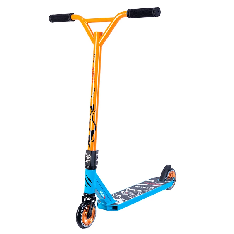 Stunt Scooter Bestial Wolf Demon D6 Blue