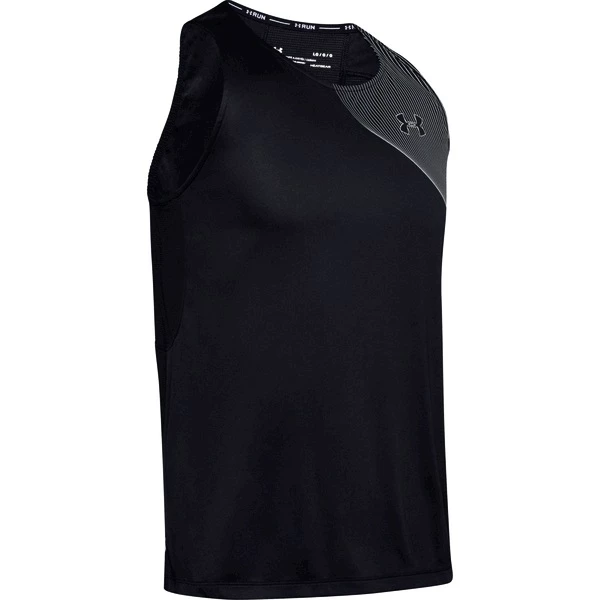 Pánské Tílko Under Armour  Qualifier ISO CHILL Singlet Black M