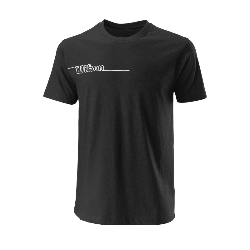 Levně Pánské tričko Wilson Team II Tech Tee Black XL