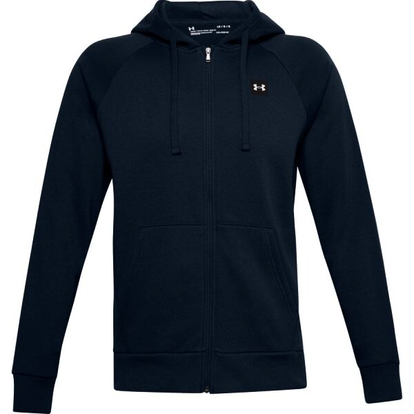 Pánská Mikina Under Armour  Rival Fleece FZ Hoodie Dynamic Dark Blue 3XL