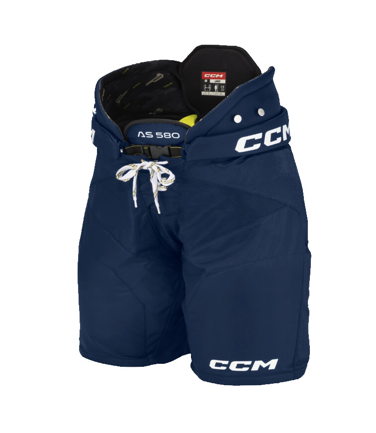 CCM Tacks AS 580 navy  Hokejové kalhoty, Junior