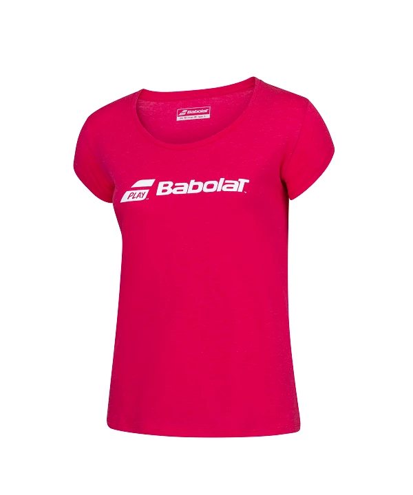 Dámské Tričko Babolat  Exercise Tee Red S