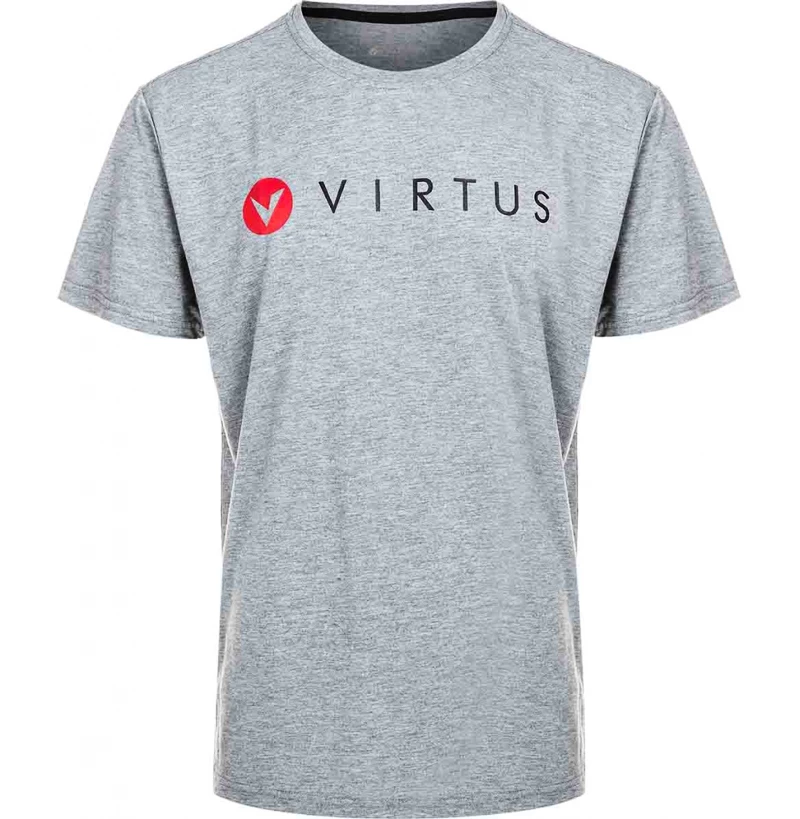 Pánské Tričko Virtus Edward Logo Tee šedé, XL