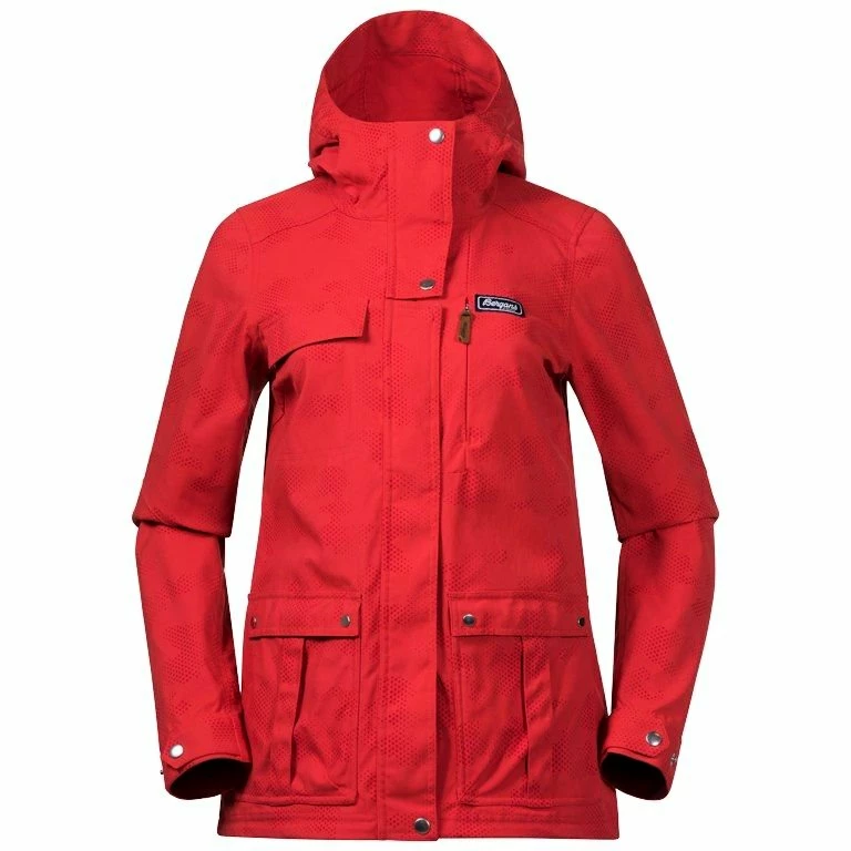 Women's jacket Bergans Nordmarka Red