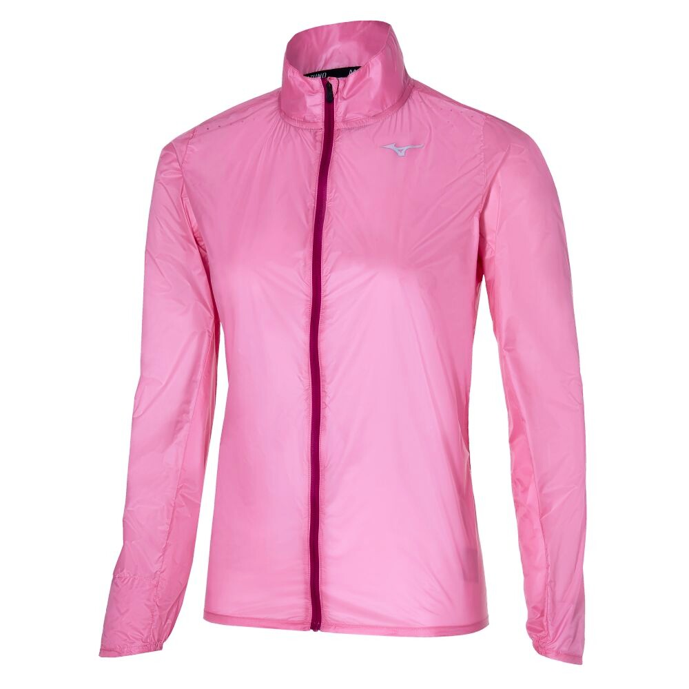 Women's Jacket Mizuno Aero Jacket Wild Orchid XS