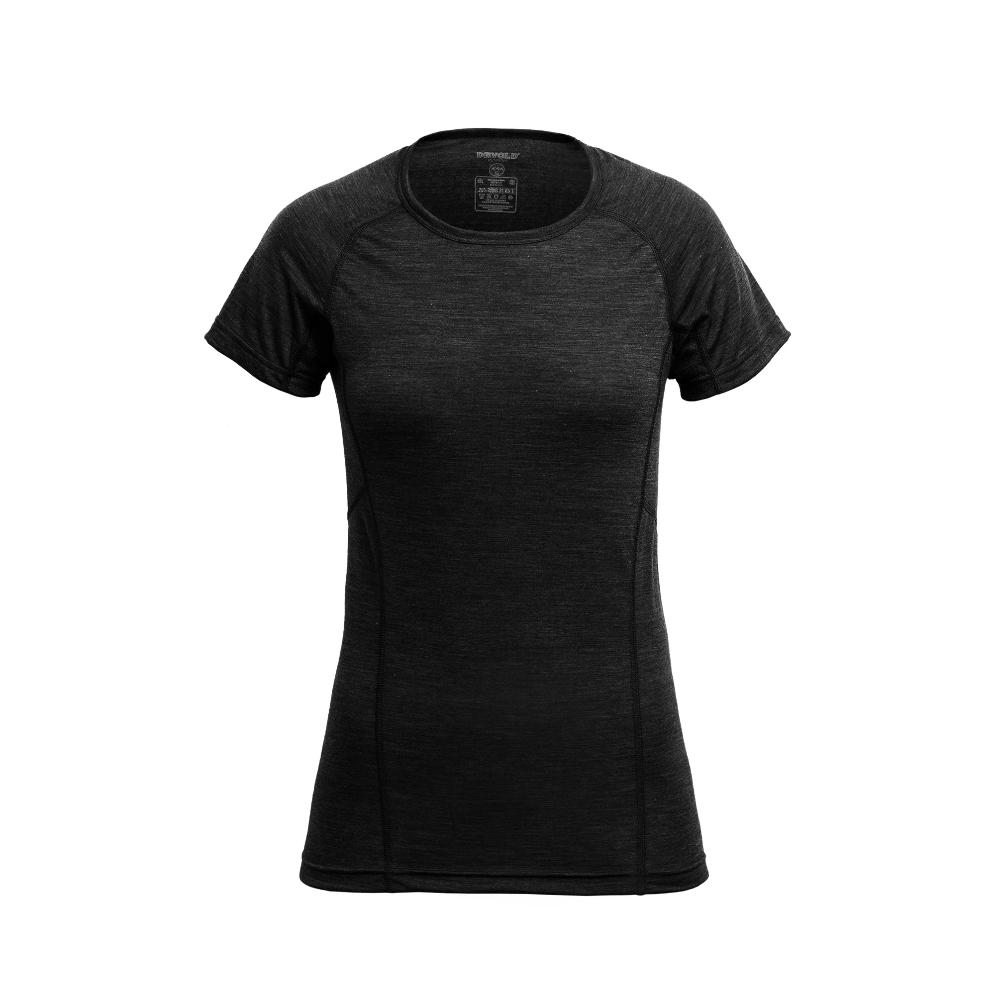 Levně Dámské tričko Devold Running Woman T-Shirt Anthracite