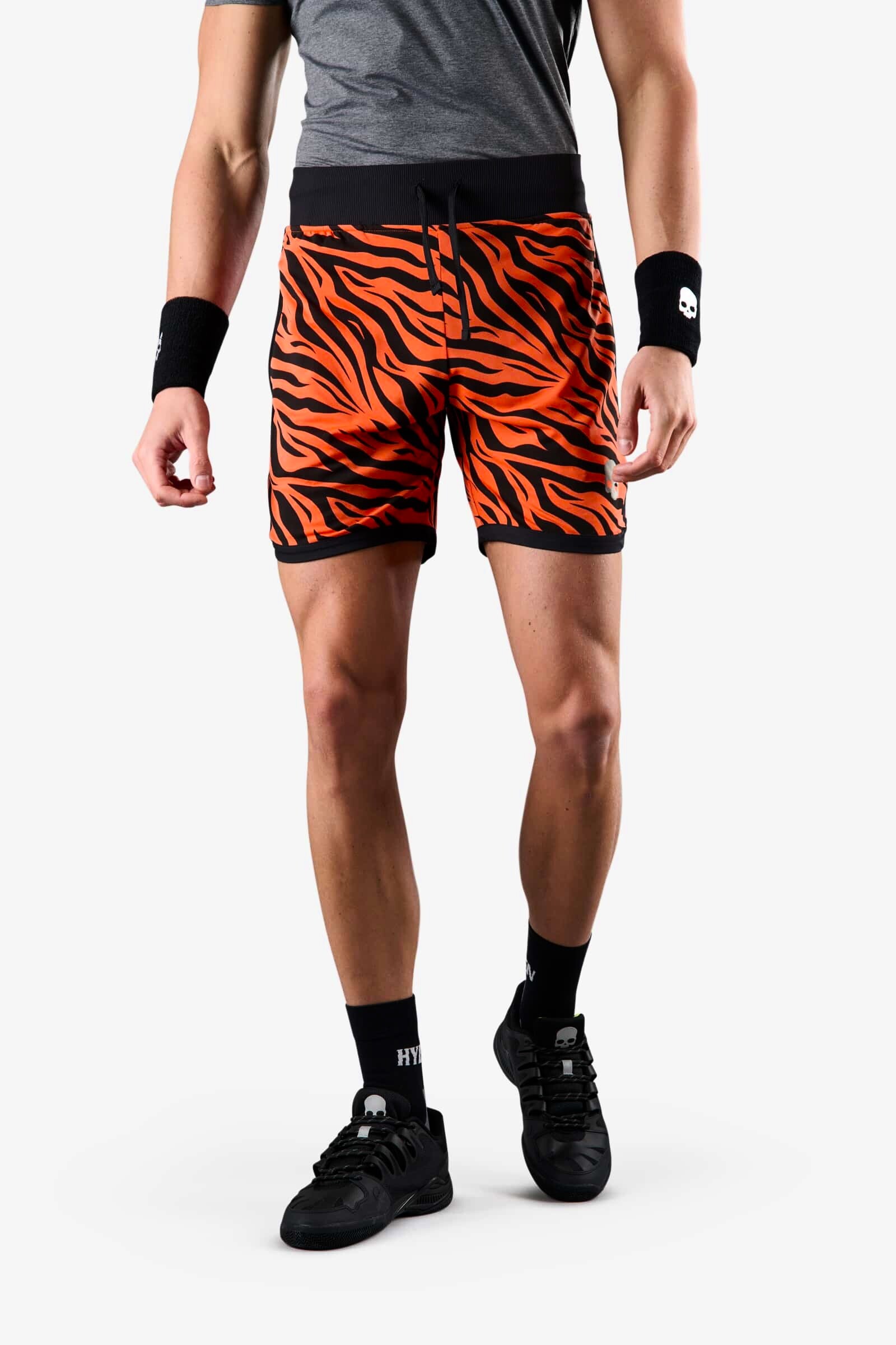 Levně Pánské šortky Hydrogen Tiger Tech Shorts Orange L