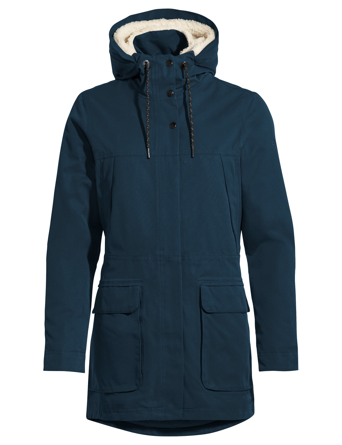 Women's Coat VAUDE Wo Manukau Parka II Dark Sea 42